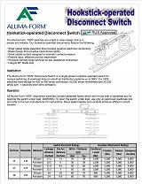 Hookstick Disconnect Switch Page 1